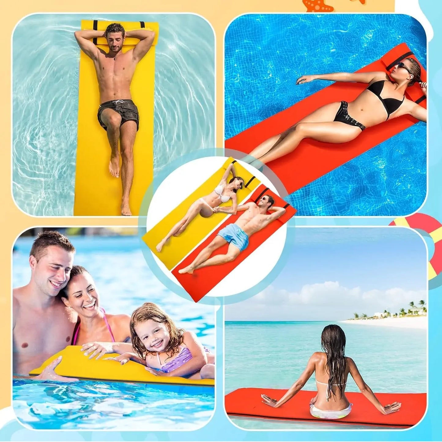 Float Water Mat Floating Water Hammock