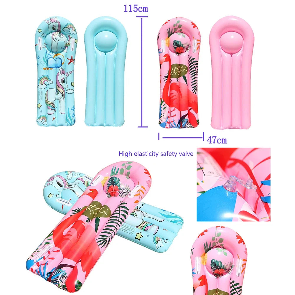 Children Inflatable Floating Air Mattress Floating Water Hammock