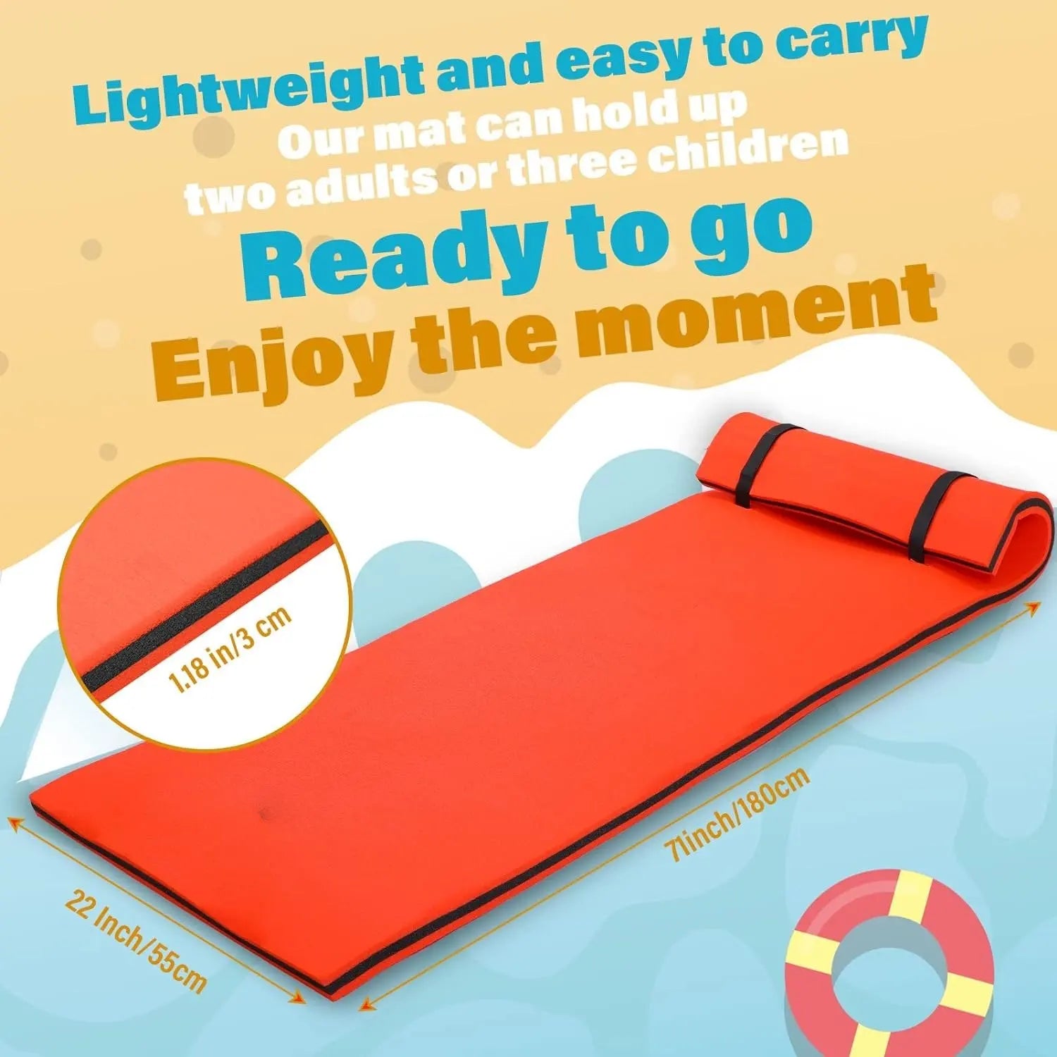 Float Water Mat Floating Water Hammock