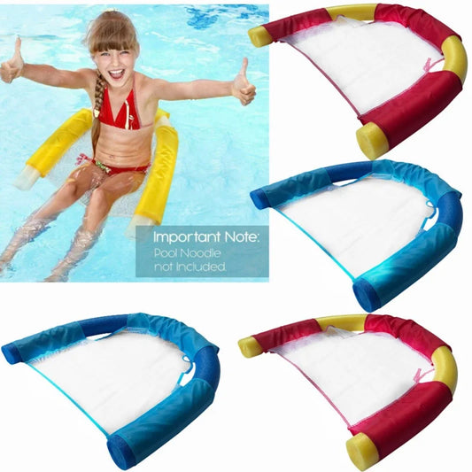 Foldable Floating Net Chair Floating Water Hammock
