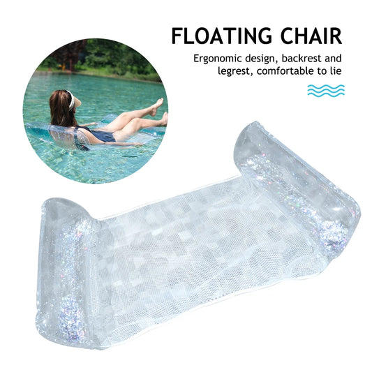 PVC Water Hammock Swimming Mattress Floating Water Hammock