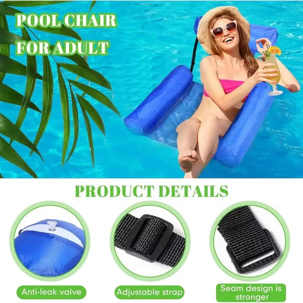 Swimming Pool Lounge Chair Floating Water Hammock