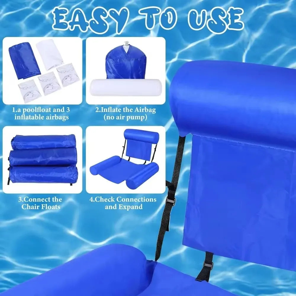 Swimming Pool Lounge Chair Floating Water Hammock