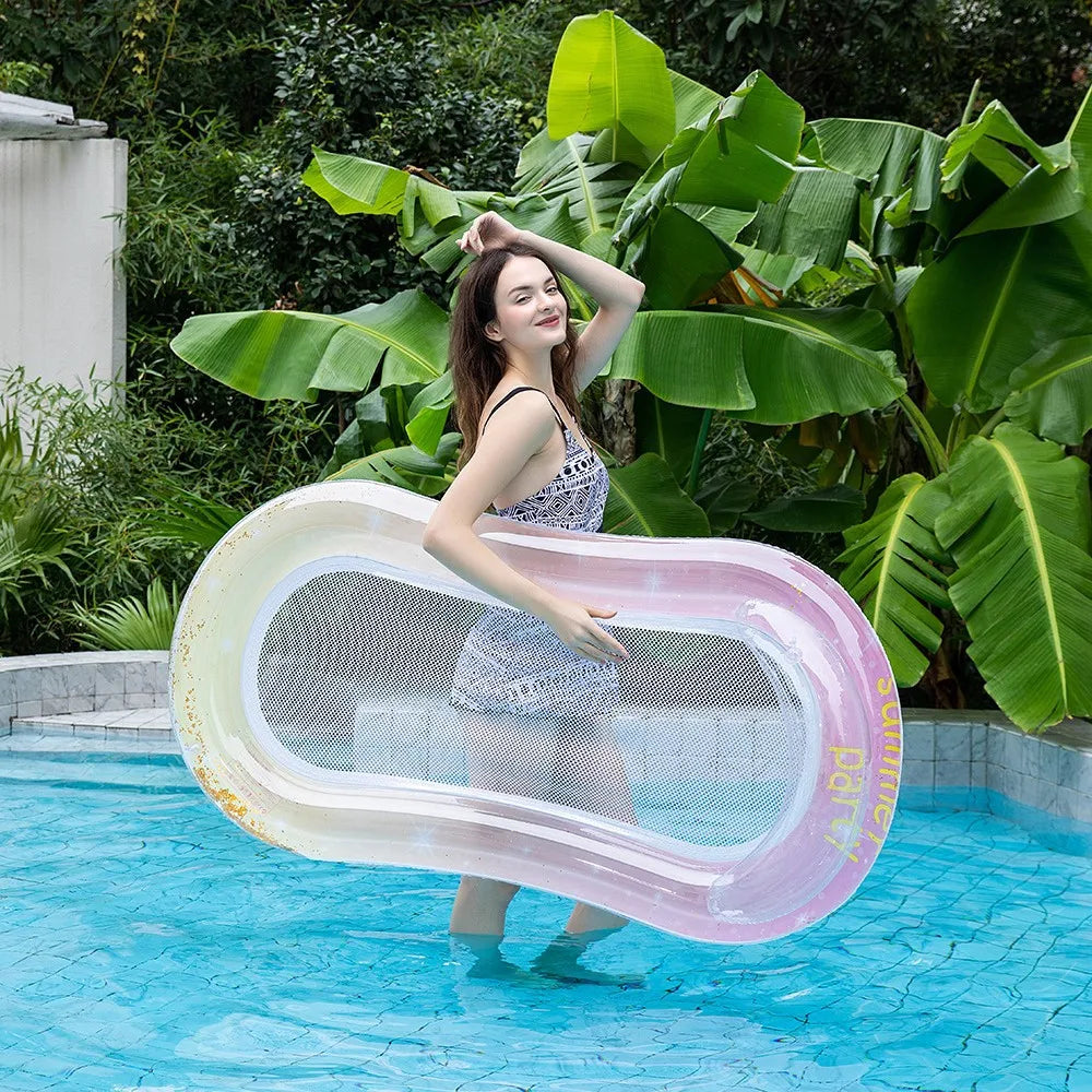 Tube Swimming Pool Mattresses Floating Water Hammock